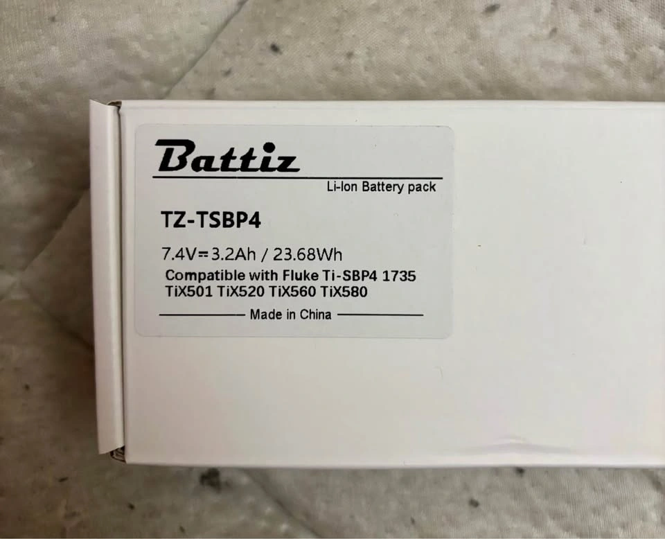 New Ti SBP4 Battery for Fluke TiX520/TiX560 Infrared Camera - photo 3