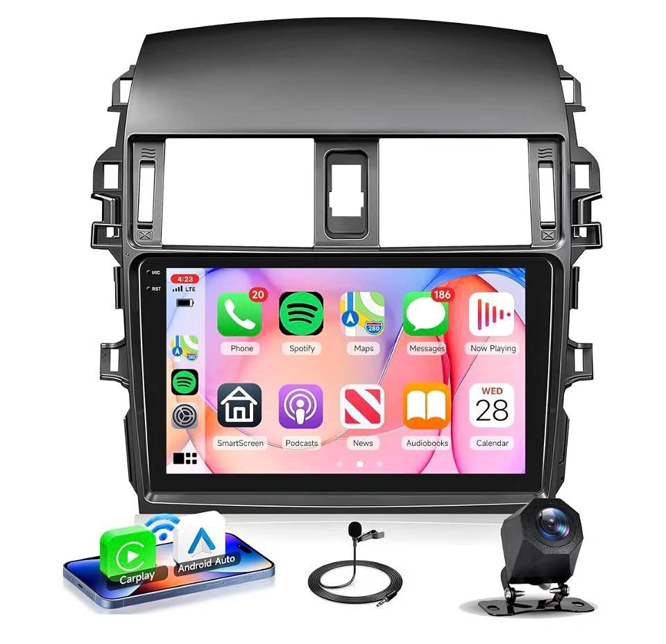 9” Touchscreen Stereo for 2009-2013 Toyota Corolla - CarPlay, GP