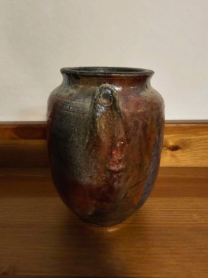 Raku pottery vase - photo 2