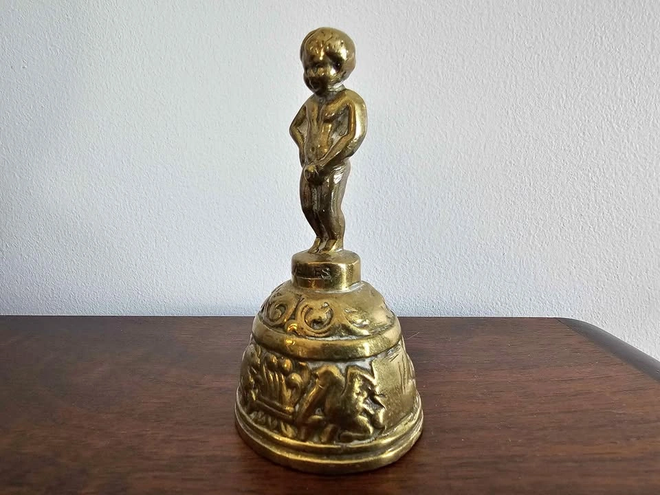 Vintage solid brass bell
