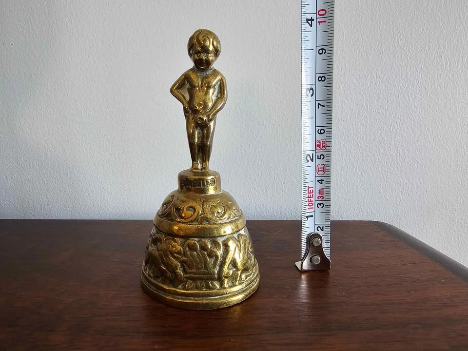 Vintage solid brass bell - photo 2