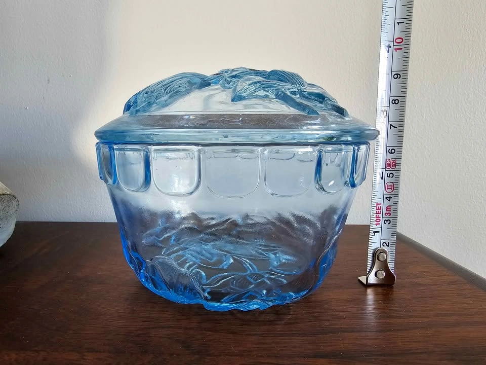KIG Indonesia Glass Lidded Candy/Trinket Dish - photo 2