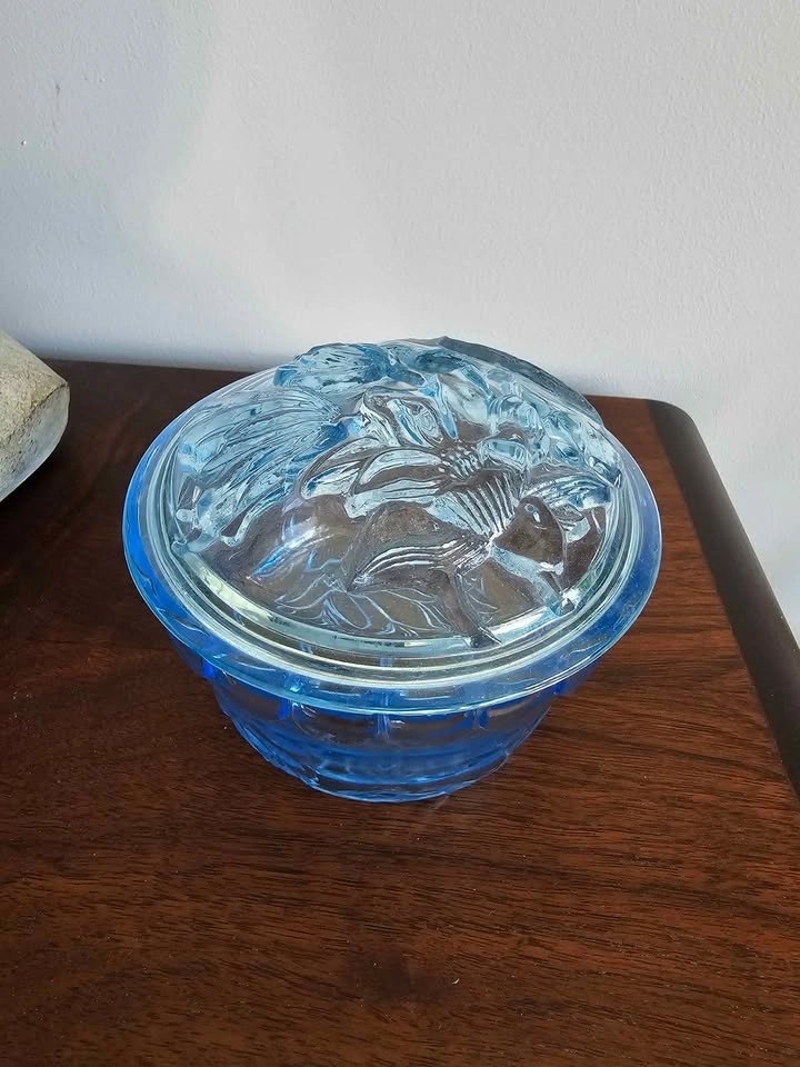 KIG Indonesia Glass Lidded Candy/Trinket Dish - photo 5