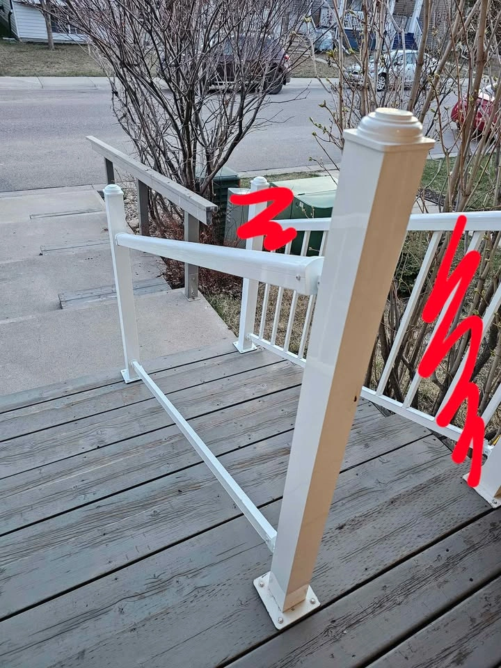 Peak RailBlazers Aluminum Deck Railing Stair Kit - 6 ft (No Pick - photo 2