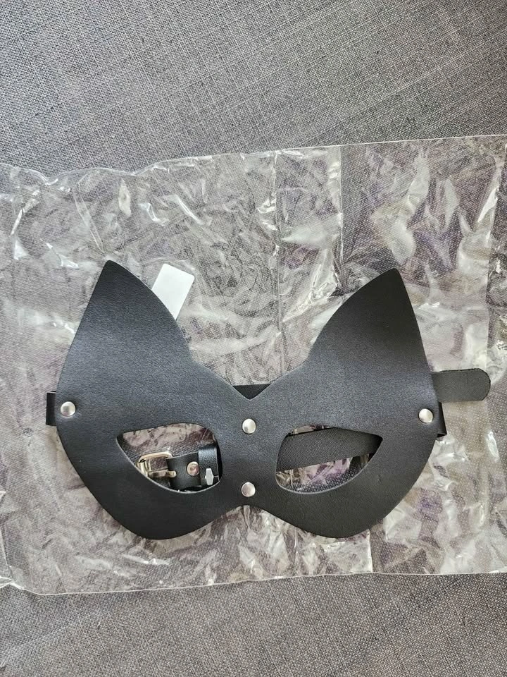 Batwoman PU Leather Mask * Cat * Costume * Cosplay - photo 2