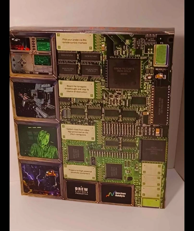 Iron Helix (1993) MAC CD-ROM Game - photo 4