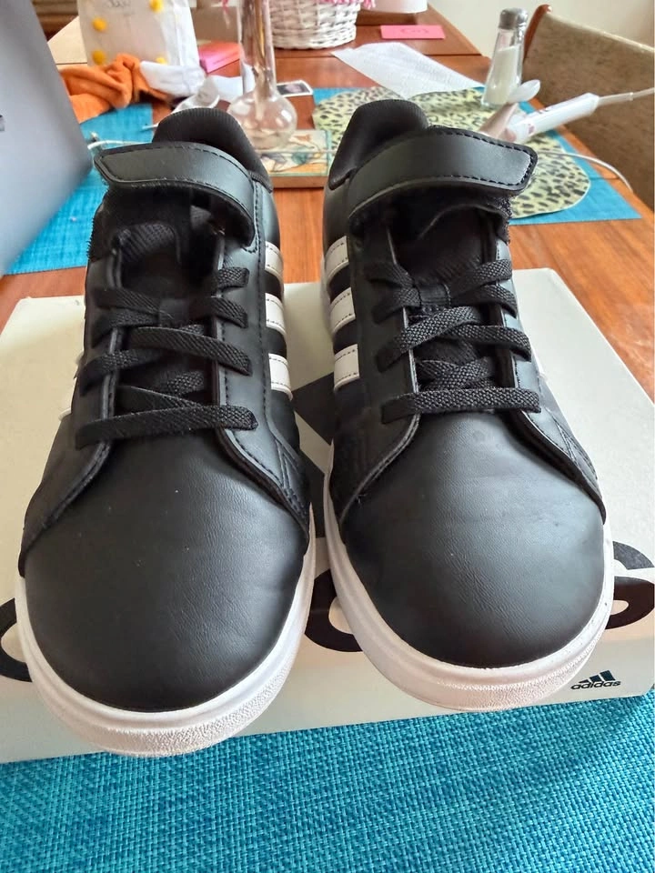 Kids Adidas Grand Court 2.0 Shoes - Size 3 Big Kids - photo 5