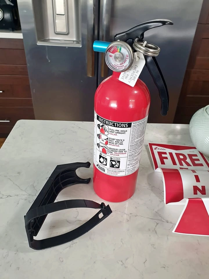 Kidde 3lb BC Fire Extinguisher - Kitchen/Garage/Boat