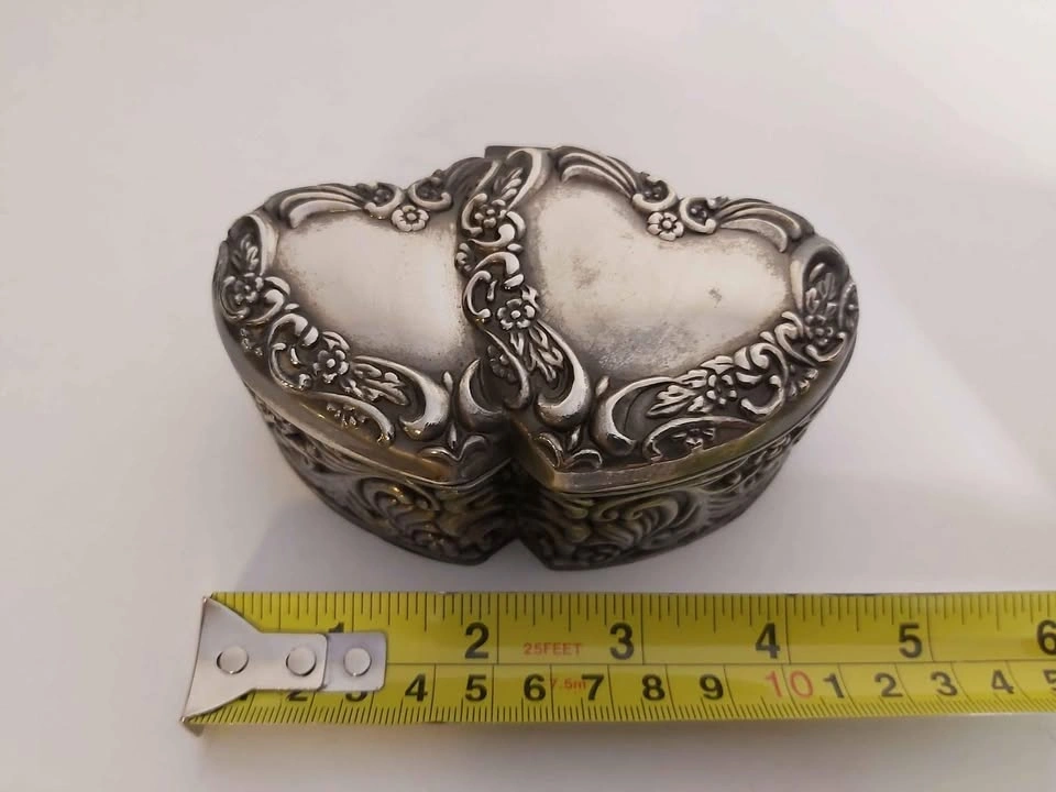 Silver plated jewelry box - photo 2