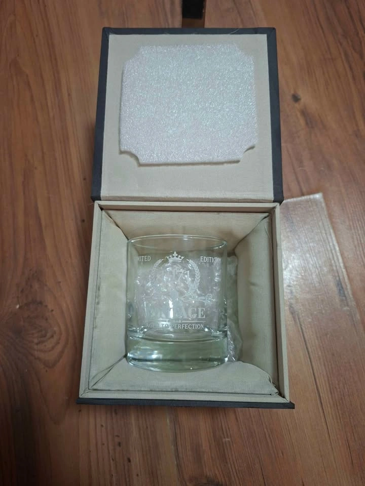 Personalized Vintage 1971 Birthday Whiskey Glass - photo 3
