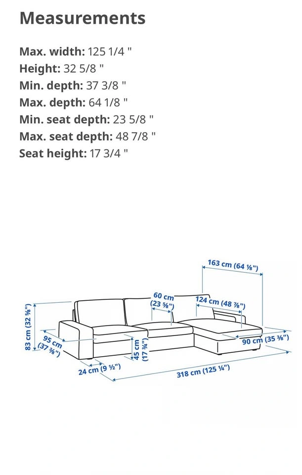 IKEA Kivik Sectional (available June 15th) - photo 4