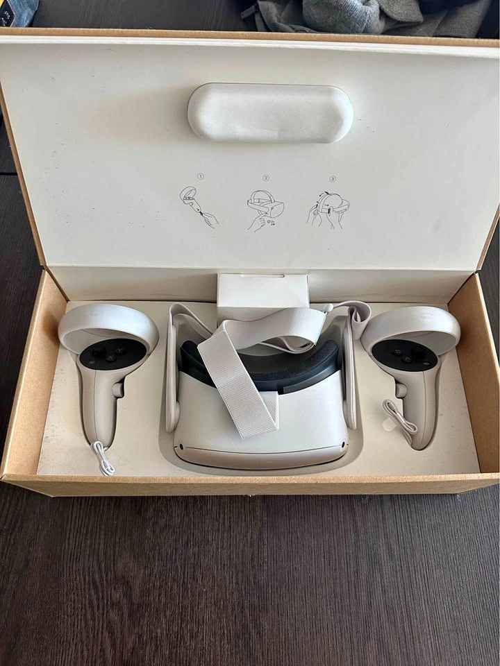 Meta Quest 2 VR Headset with Controllers