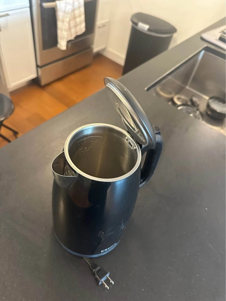 KRUPS Black Electric Kettle 1.7L - photo 3