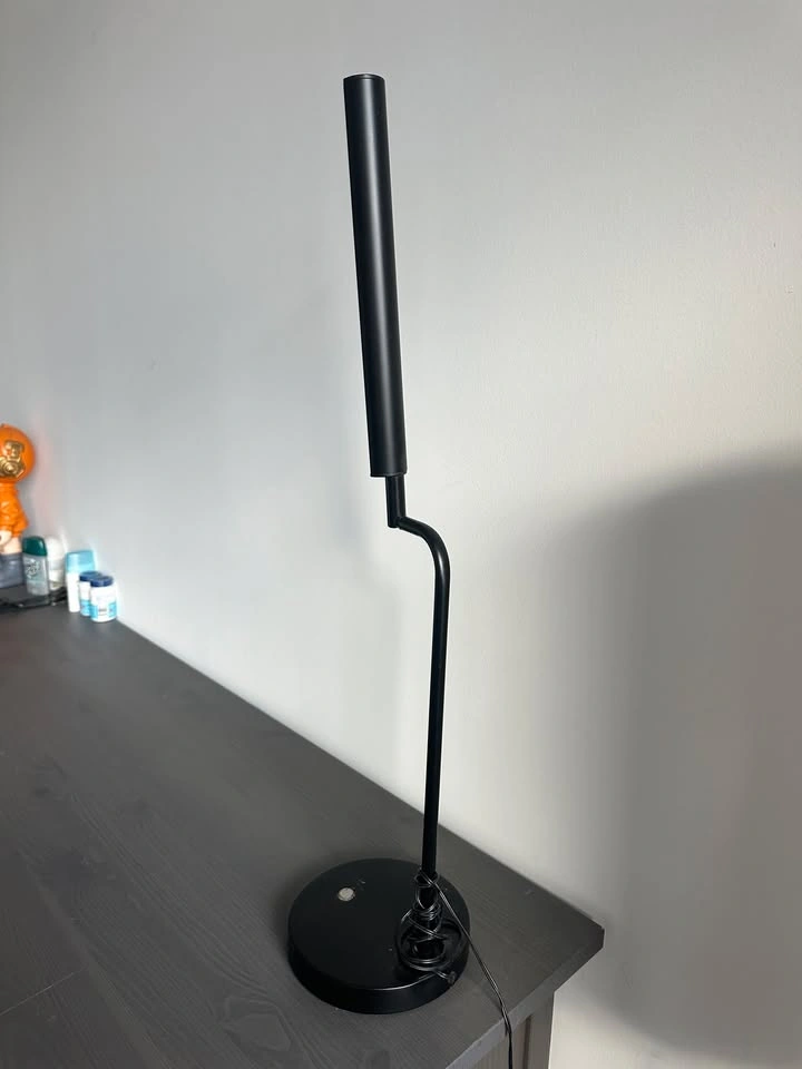 Black LED Desk Lamp with Adjustable Neck - photo 3