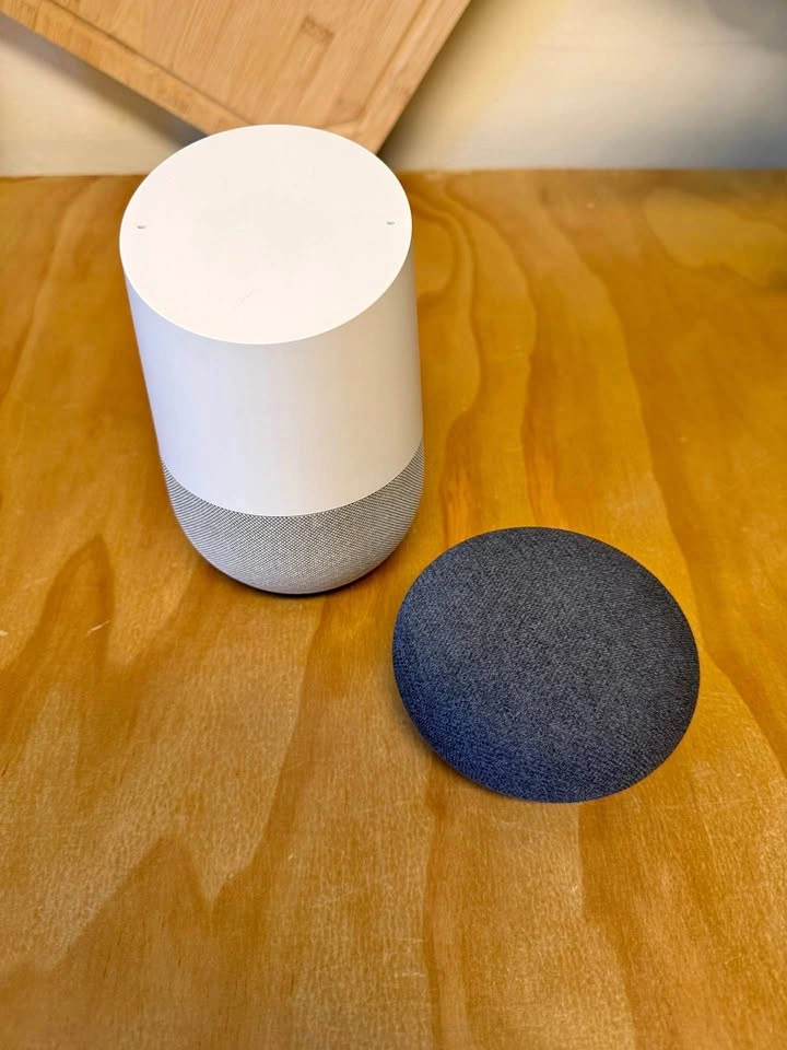 Google Home + Google Home Mini Smart Speakers Bundle