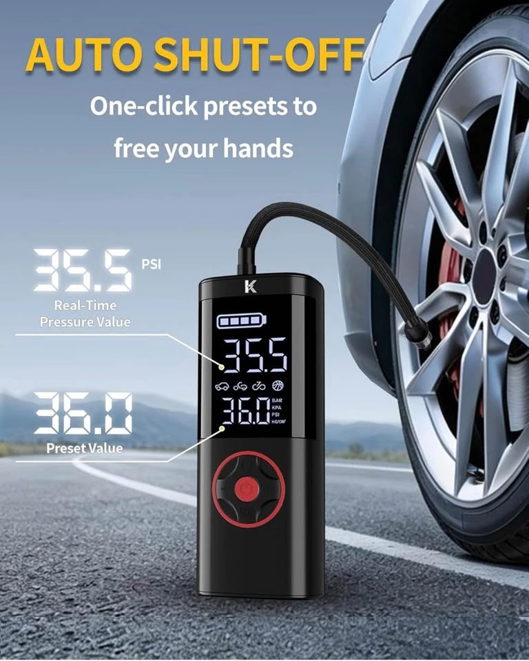 (New) 150 PSI Tire Inflator Portable Air Compressor - photo 3