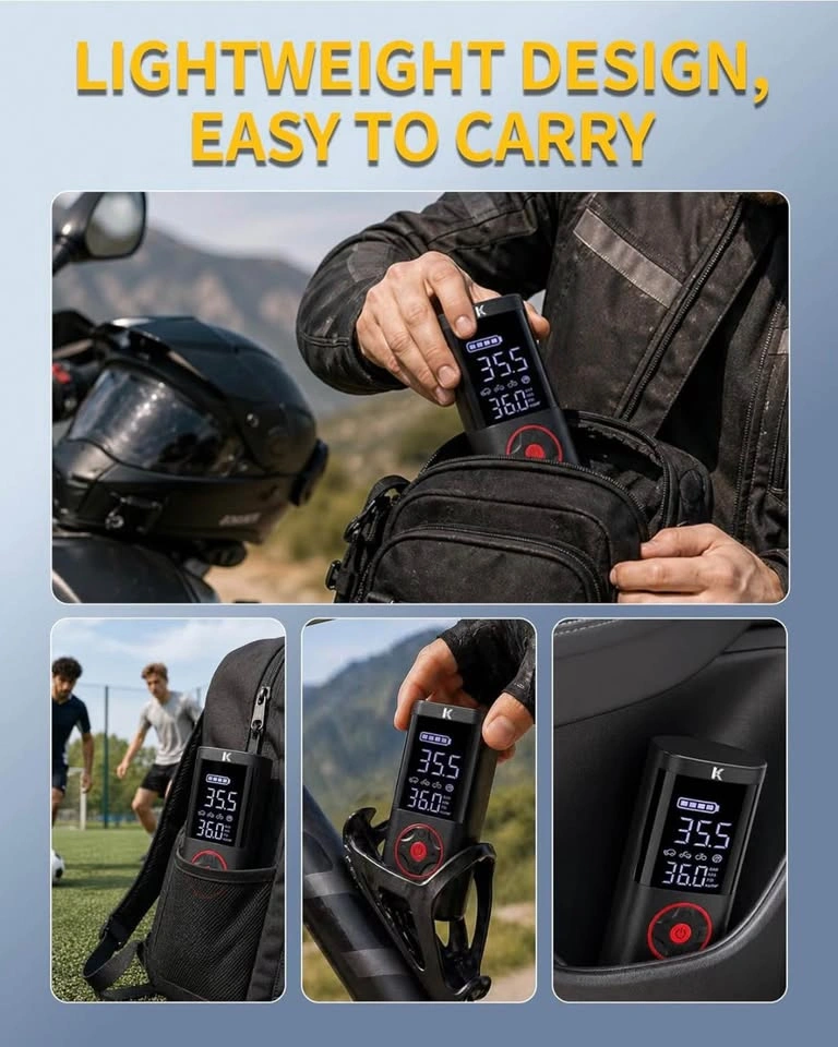 (New) 150 PSI Tire Inflator Portable Air Compressor - photo 4