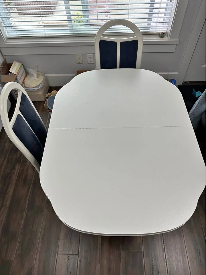 FREE 4x Chairs + Dining Table