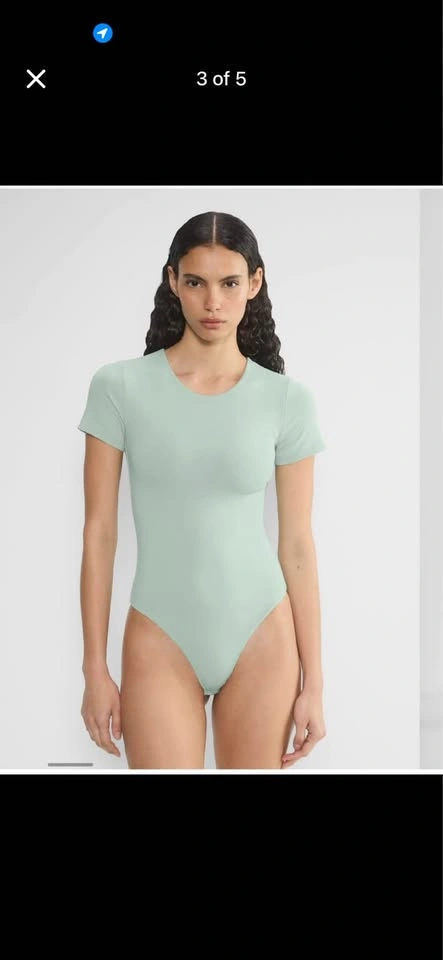 Aritzia Contour Bodysuit XS Mint Green - photo 2