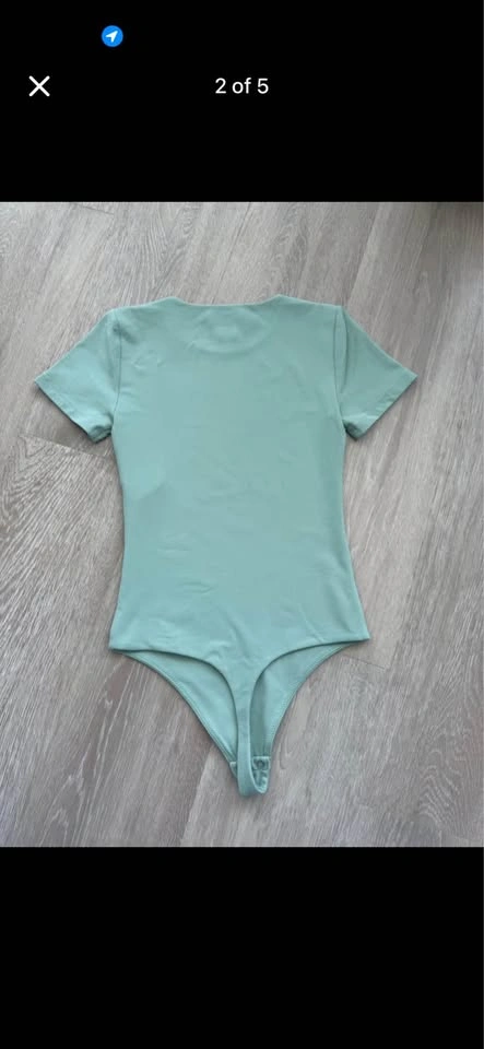 Aritzia Contour Bodysuit XS Mint Green - photo 5