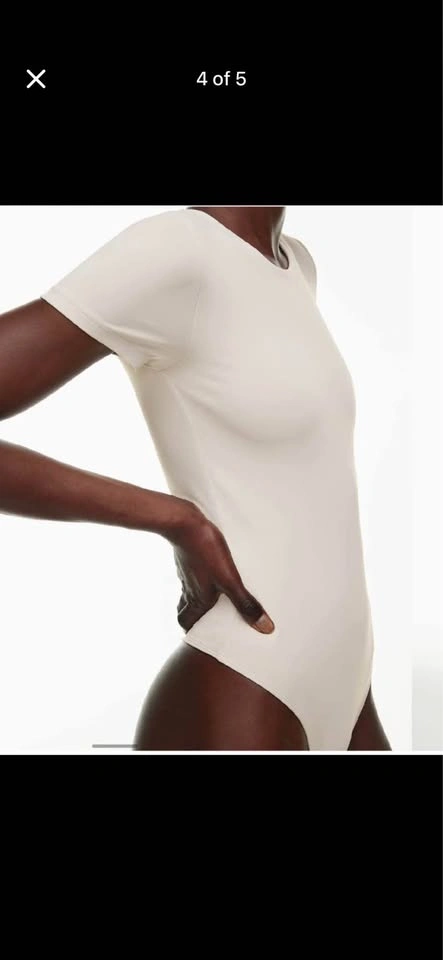 Aritzia Contour Bodysuit XS Light Beige - photo 2