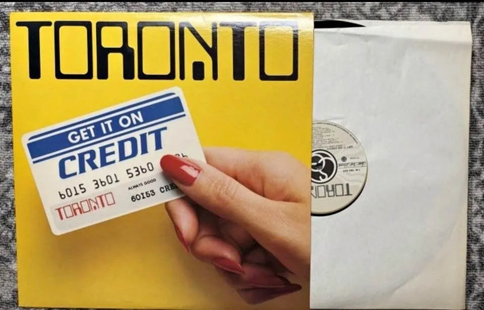 Get it on credit Vinyl LP TORONTO 1982