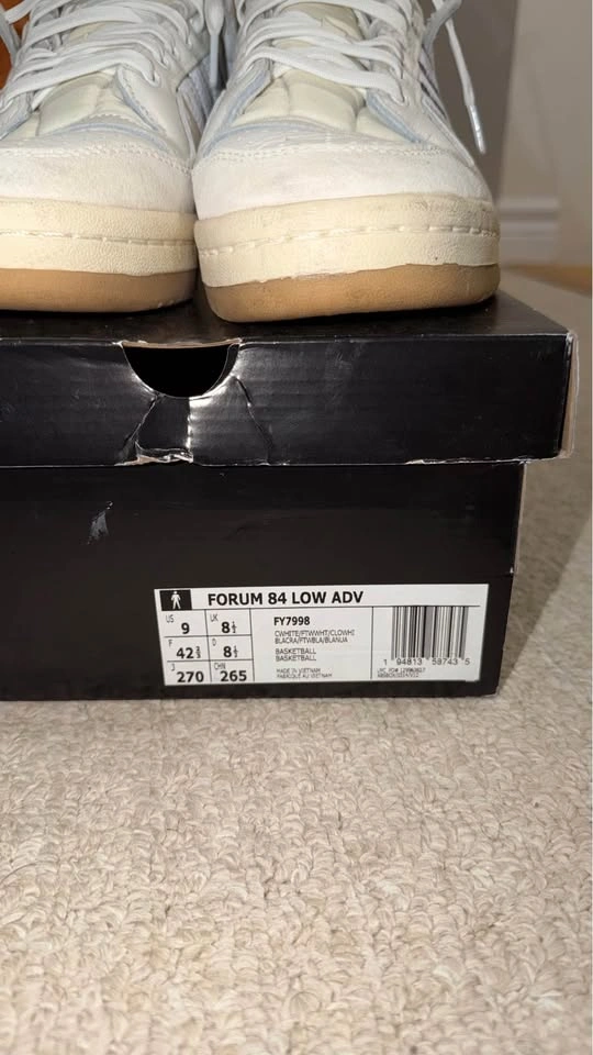 Adidas Forum 84 Low ADV (FY7998, US Size 9) - photo 3