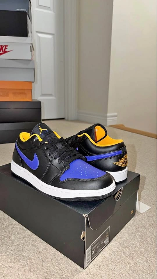 🔥 Air Jordan 1 Low “Dark Concord” – Size 9.5 | DS / Brand New