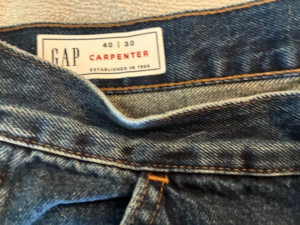 Men's GAP Carpenter Jeans 40x30 - Brand New with Tags - photo 2