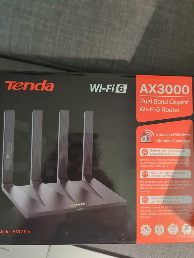 Tenda AX3000 WiFi 6 Router - photo 2