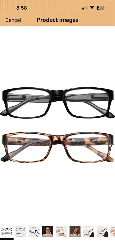 GAOYE Blue Light Filter Reading Glasses +2.25 – New 5 Pack - photo 4