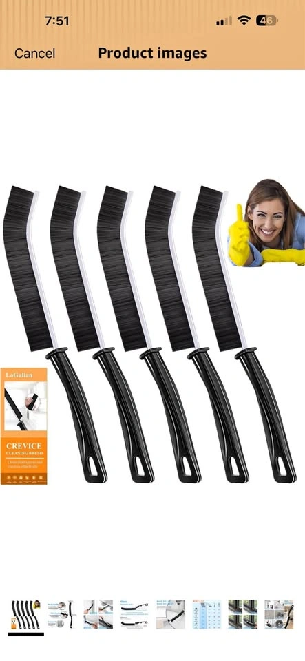 5-Pack Crevice Cleaning Brush Set