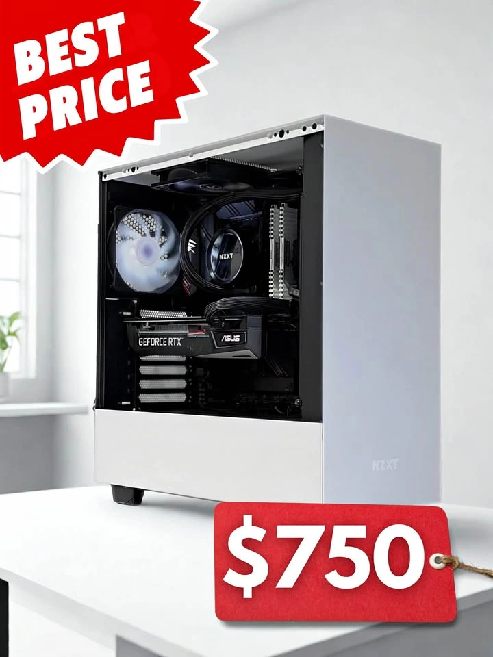 High FPS Gaming PC - RTX 3060 Ti + Ryzen 5600