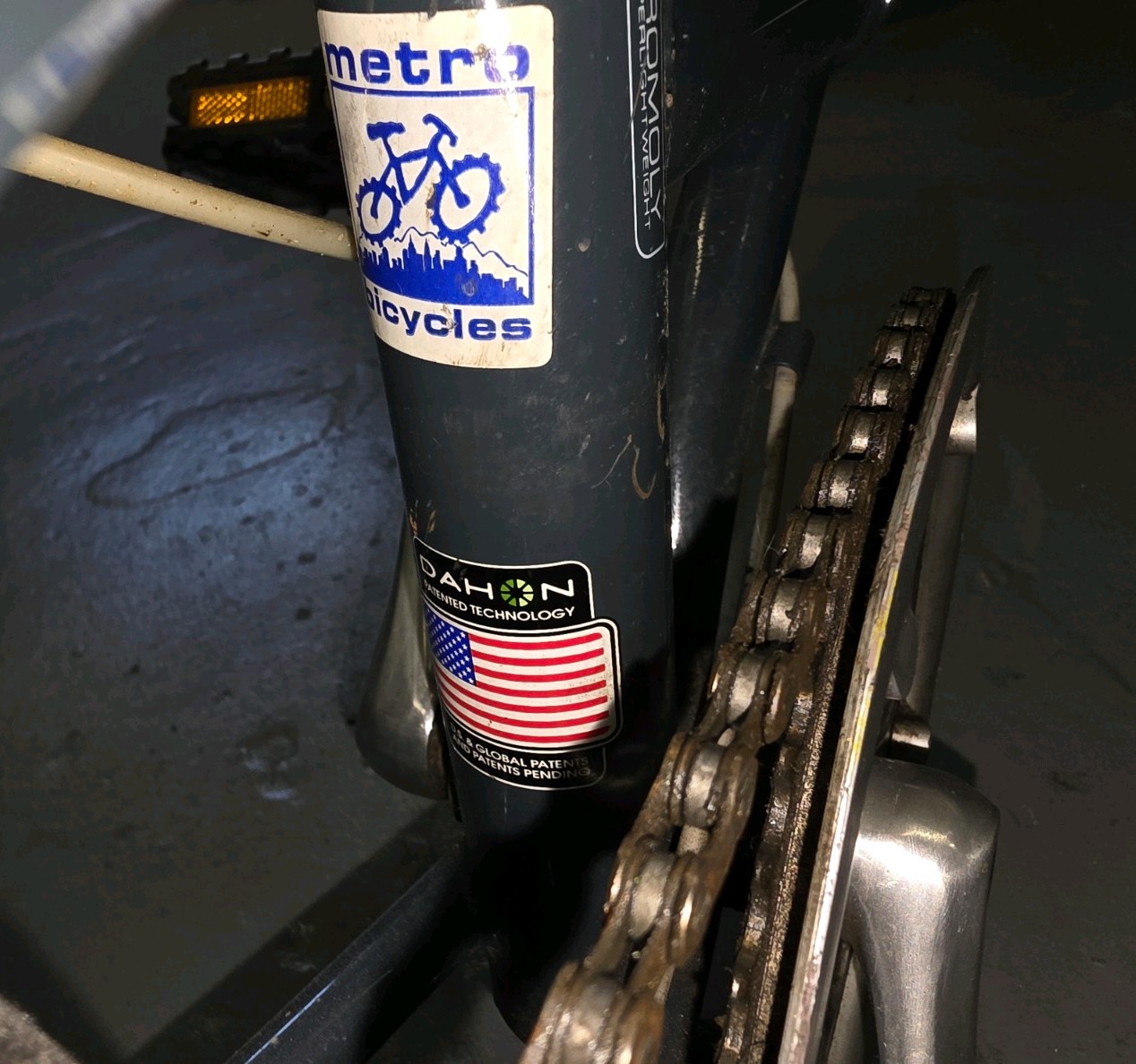 VGC Dahon D7 Folding Bike 7 Speed 4130 Chromoly 20” Wheels - photo 4