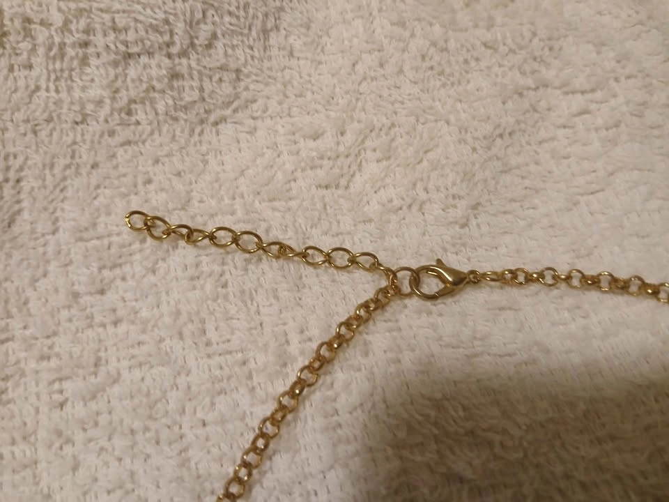 Gold-toned THC Molecule Necklace - BNNW - photo 3