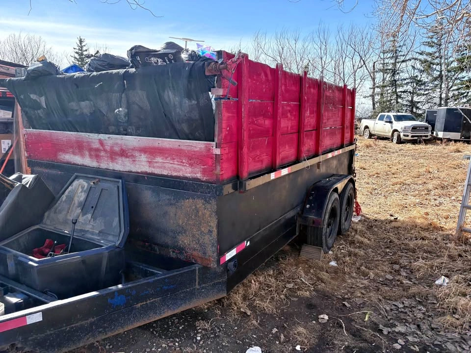 2009 Trail Tech 16’ Dump Trailer - Dual Lift - 3’ Sides