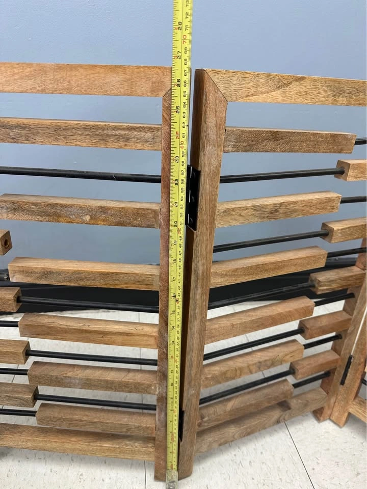 Foldable Wood Dog Gate - photo 3