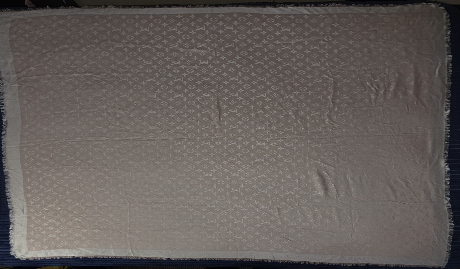 Louis Vuitton Summer Shawl Scarf - Silk/Wool Monogram