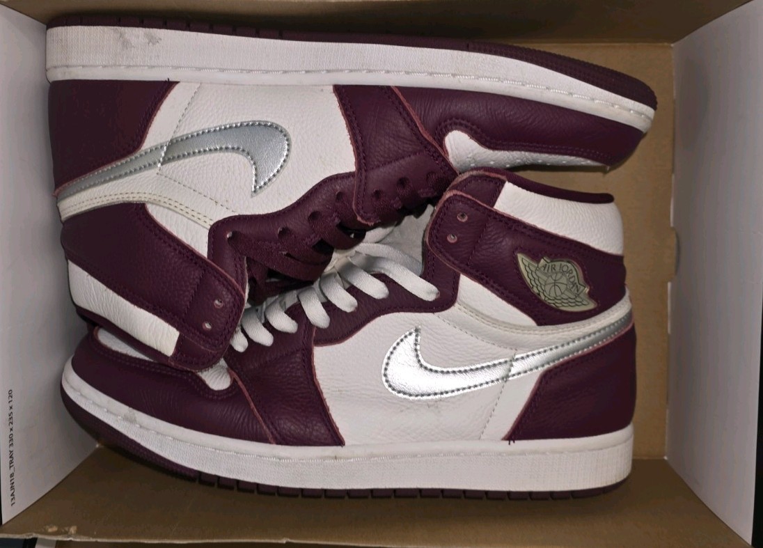 Size 10 - Jordan 1 Retro High OG Bordeaux - photo 4