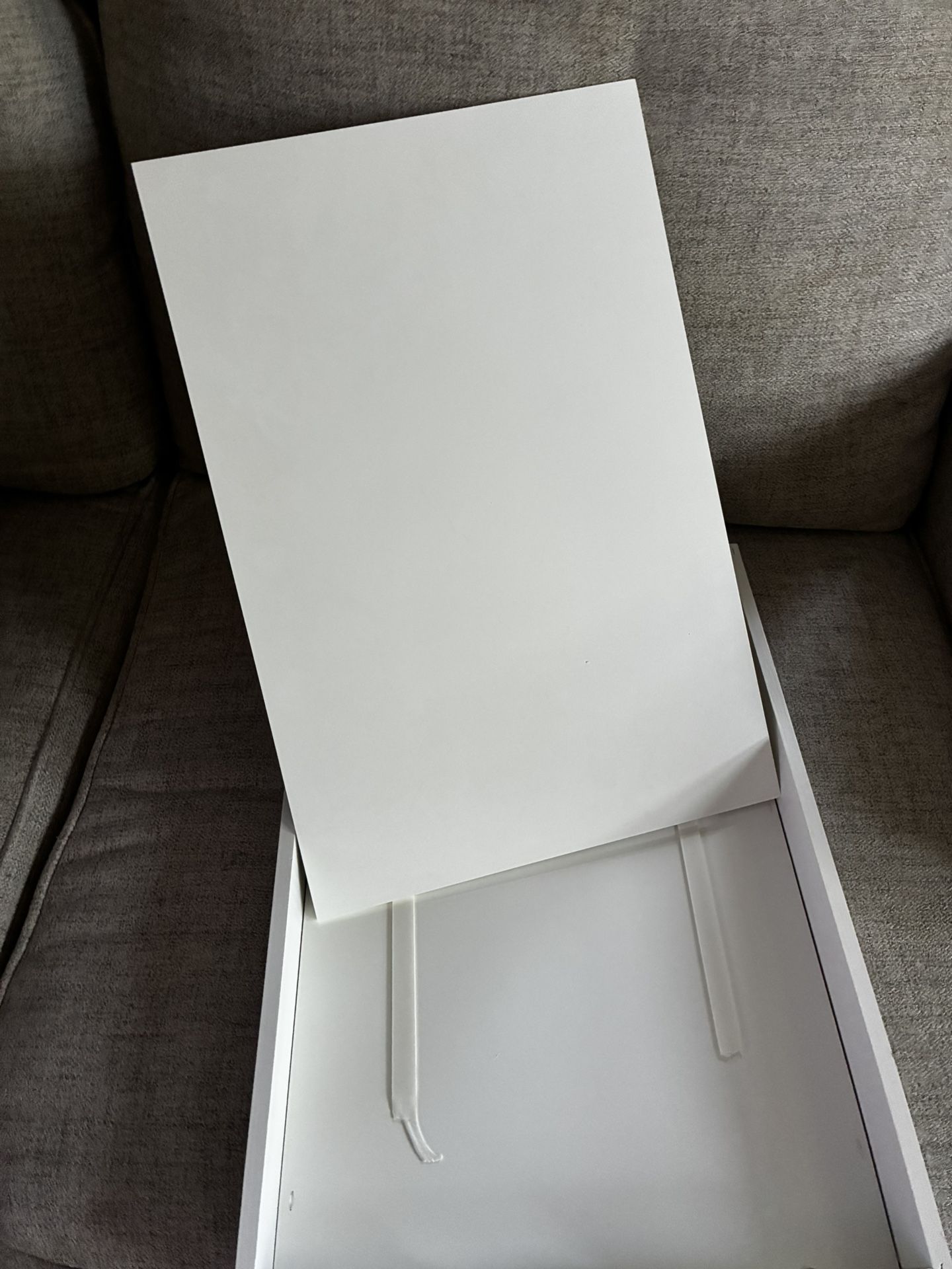 White wooden Serving Tray Never Used - photo 4
