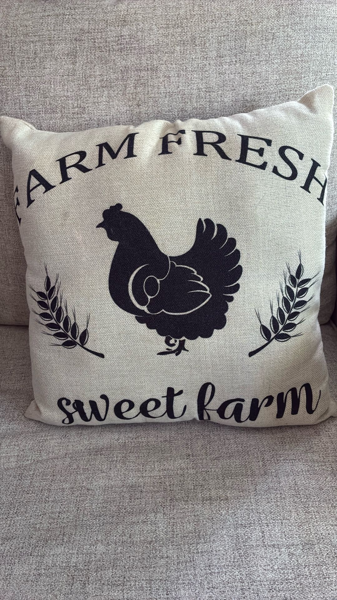 Set Of 4 Farm Country Throw Accent Pillows - photo 2