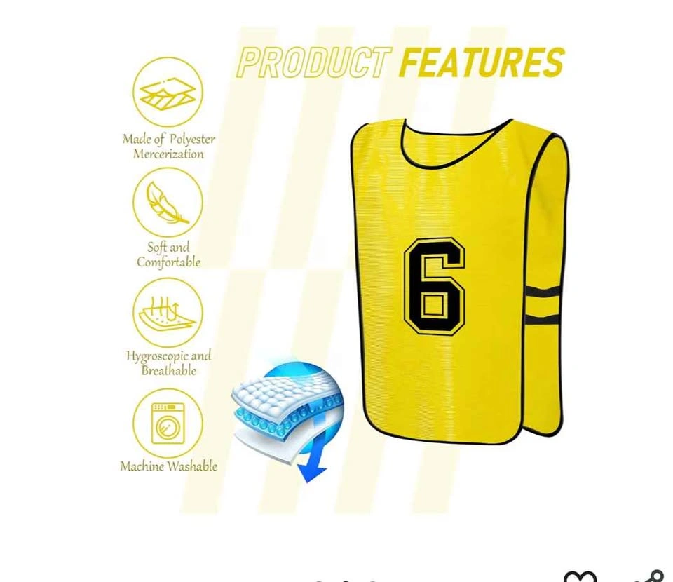 Sports jersey vests (23pcs) - photo 3
