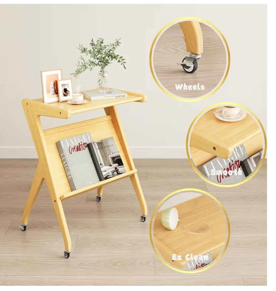 Side table on wheels - photo 3