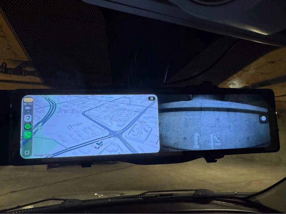 Seicane Wireless CarPlay Dash Cam Mirror - Free 256GB SD - photo 5