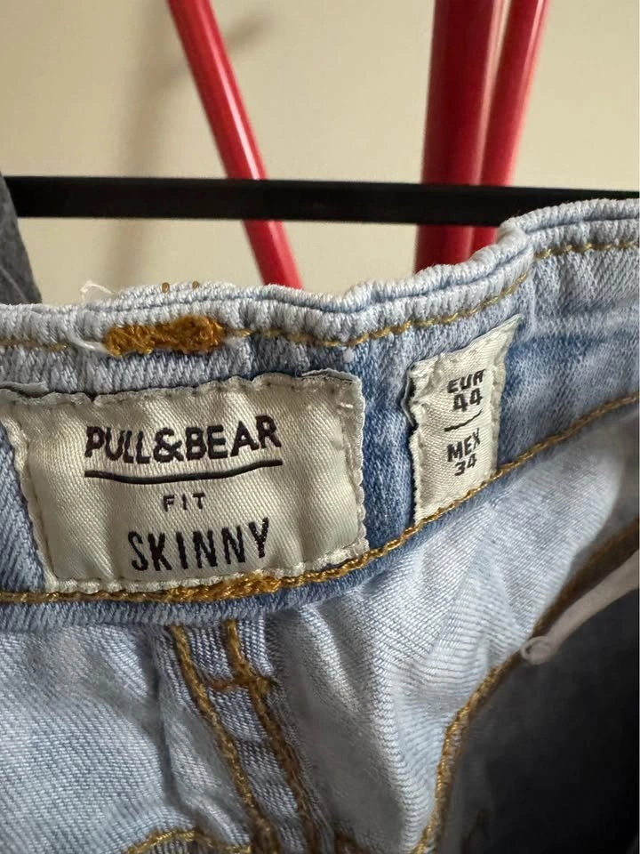 PULL&BEAR Skinny Light Wash Jeans - photo 2