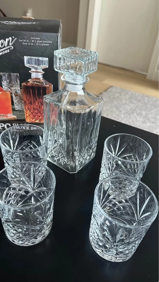 Mason Craft & More 5 PC Decanter Set/ Glass Set - photo 2