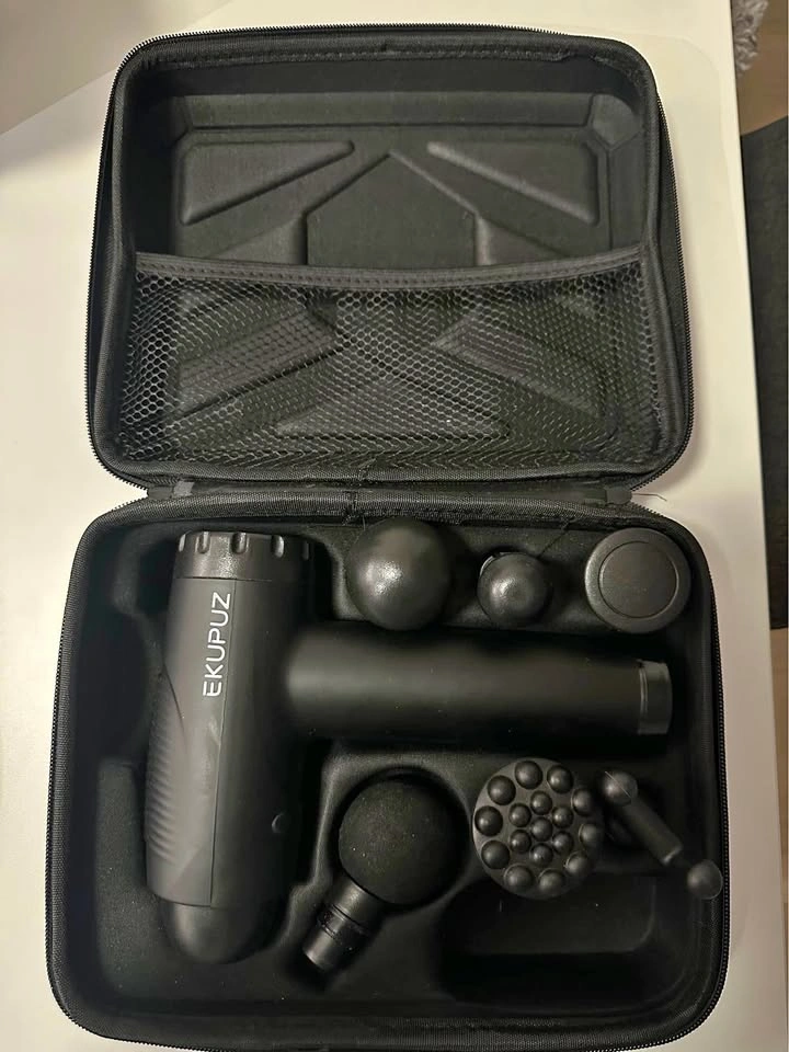 EKUPUZ Massage Gun with Case and Attachments