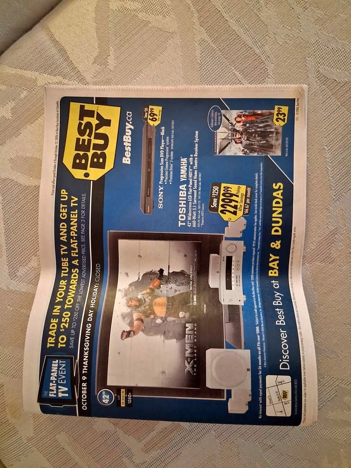 Vintage 2006 Best Buy circular