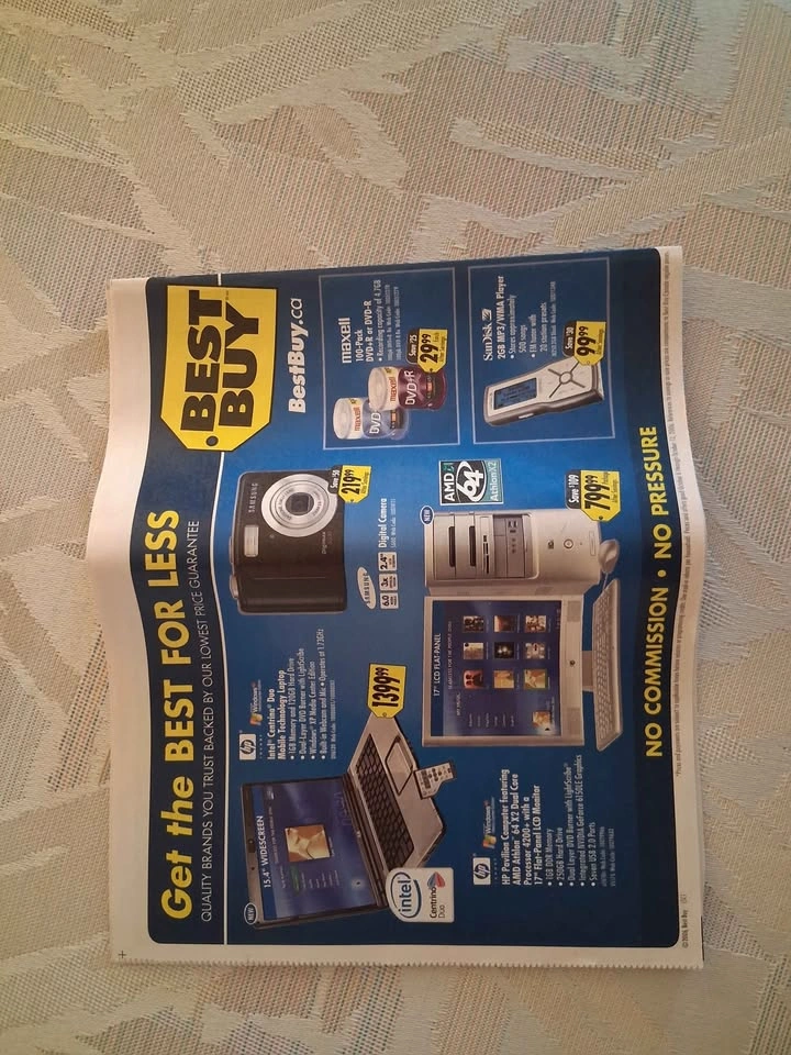 Vintage 2006 Best Buy circular - photo 3