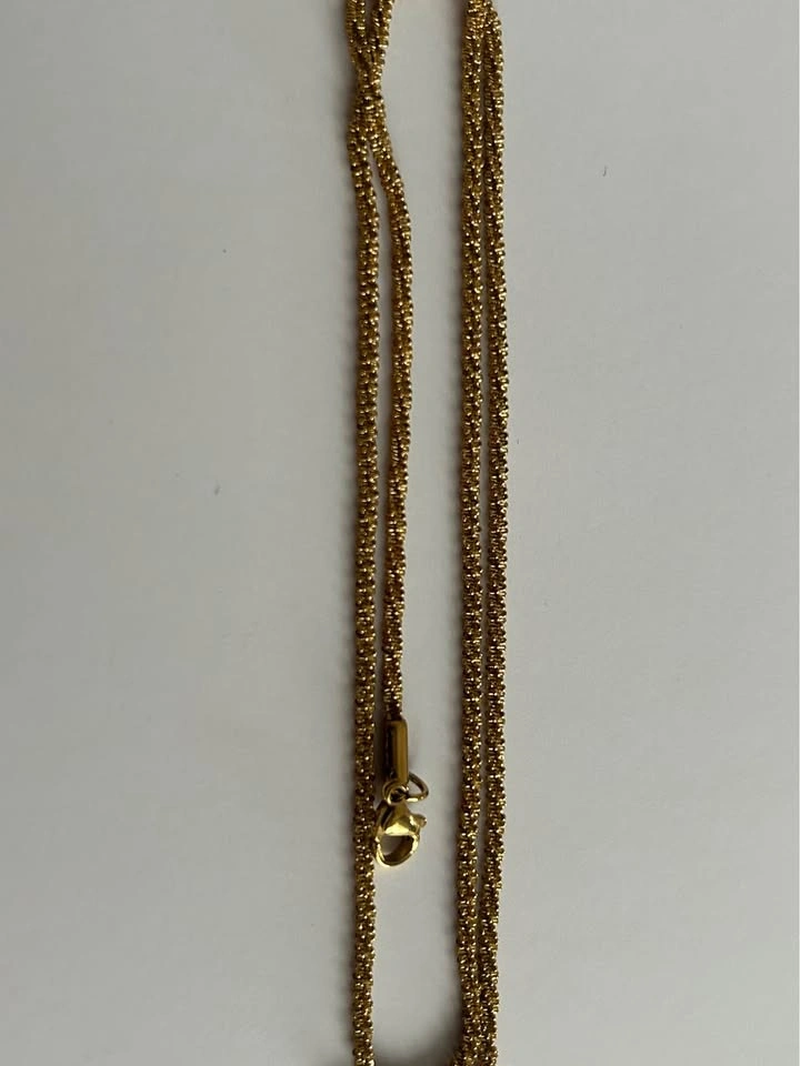 Gold Textured Chain Clean Everyday Shine - photo 2